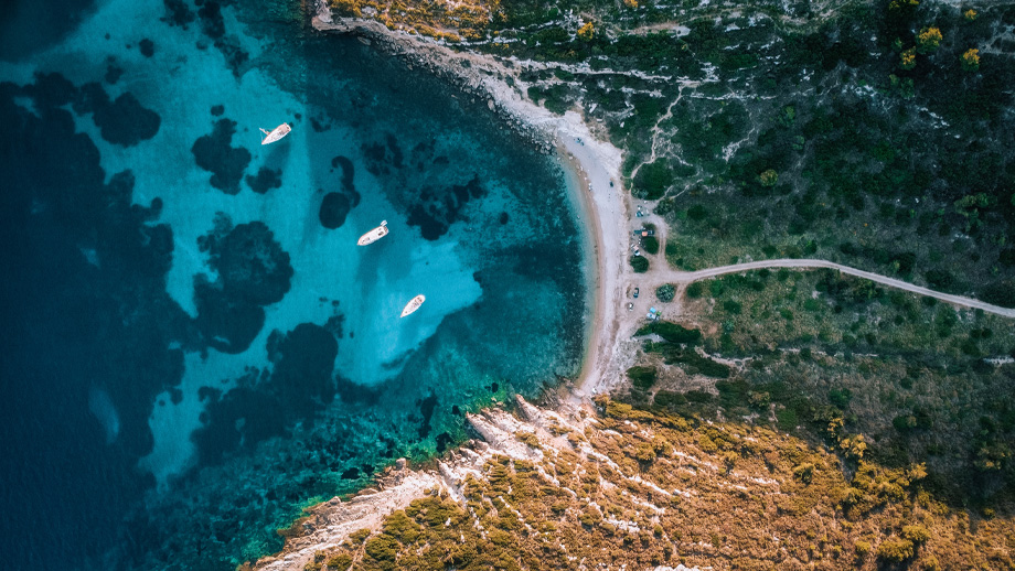 Urla Bizim Koyun Drone Görüntüsü